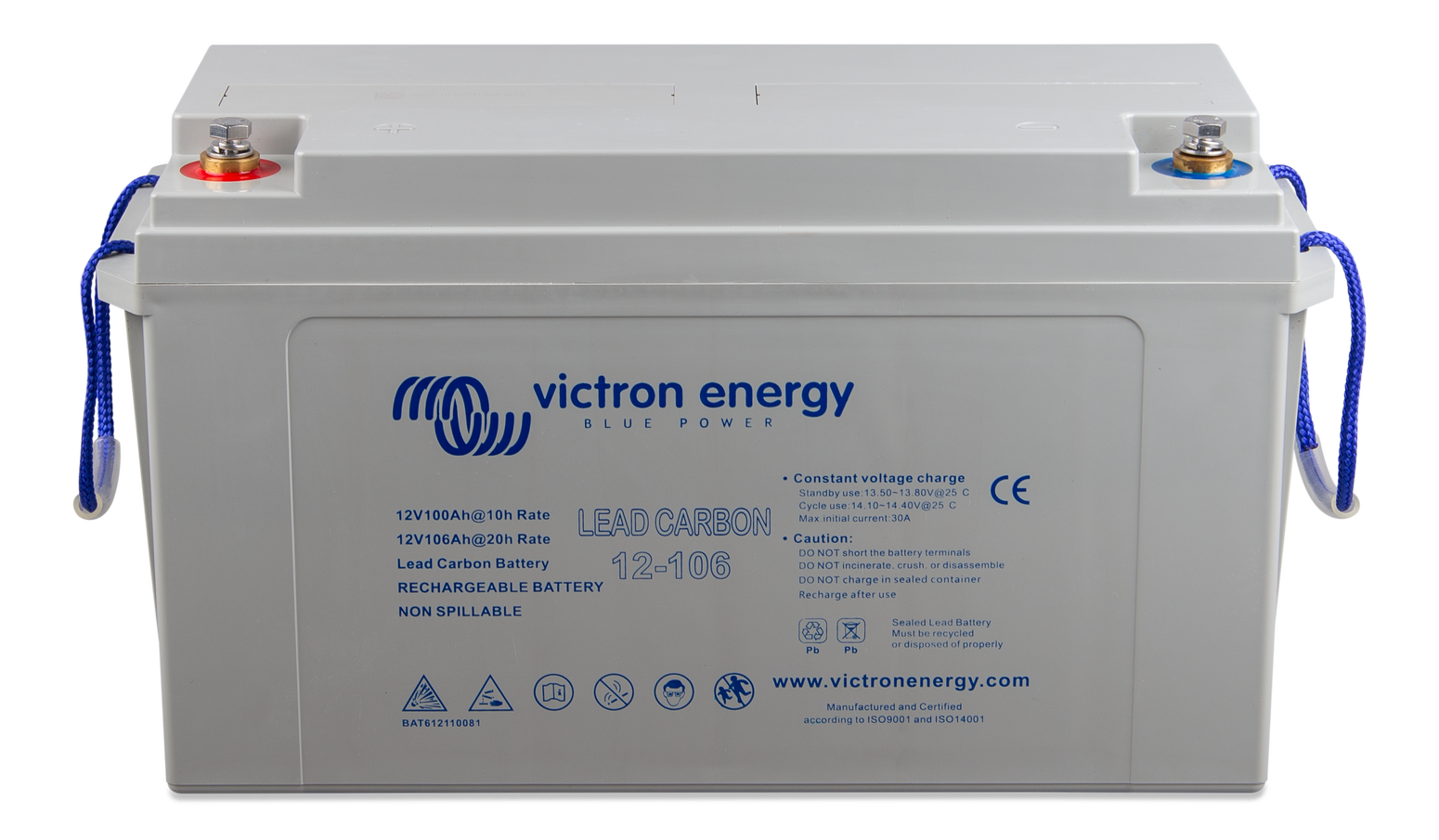  Victron Energy - batterie plomb carbone
