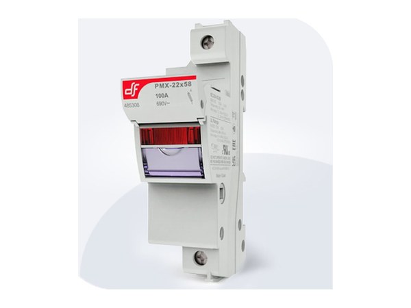 Coupe-circuit modulaire DF Electric PMX 22x58 sur rail DIN