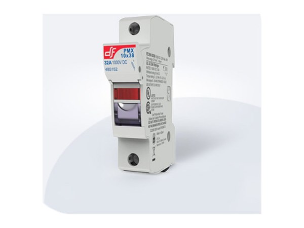 Coupe-circuit modulaire DF Electric PMX 10x38 1000 V DC pour fusible gPV