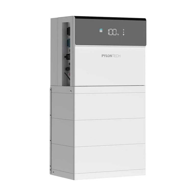 Système de stockage Pylontech Force H3X avec onduleur hybride et batterie lithium haute tension