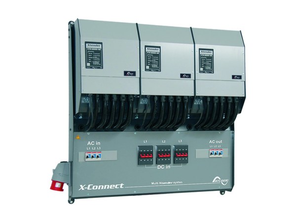 Cadre de montage triphasé Studer Xconnect pour trois Xtender XTH