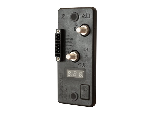 Protection électronique de batterie Uniteck UNIPROTECT 160&nbsp;A avec afficheur