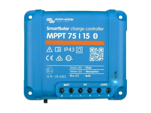 R&eacute;gulateur solaire Victron Energy SmartSolar MPPT 75/15
