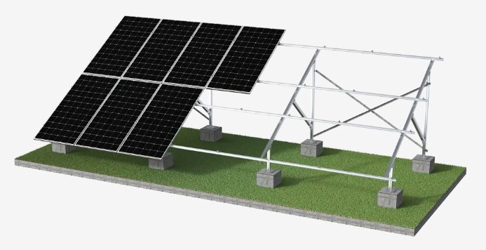 EnerMoov - supports solaires Uniteck UNIFIX au sol, structure conçue et fabriquée en France