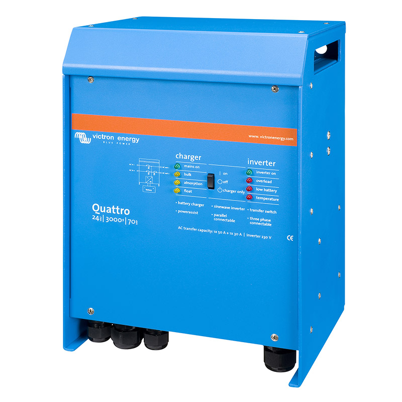 Victron Energy Convertisseur chargeur Quattro 3kVA 15kVA