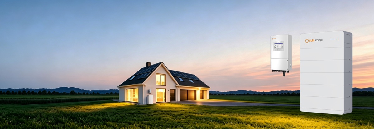 EnerMoov - système résidentiel SolisStorage FlexHome avec onduleur hybride Solis