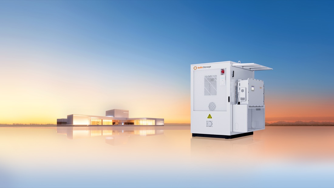 BESS SolisStorage EverCore pour sites commerciaux et industriels - EnerMoov distributeur Solis