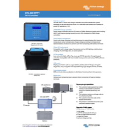 Victron Energy - kit solaire off-grid SHS 200 MPPT